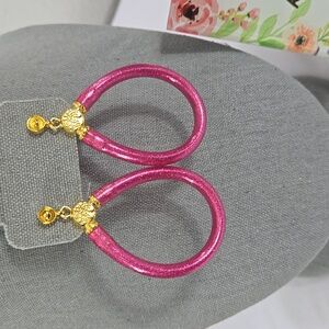 Budha All Weathers Womens Earrings . Color Pink